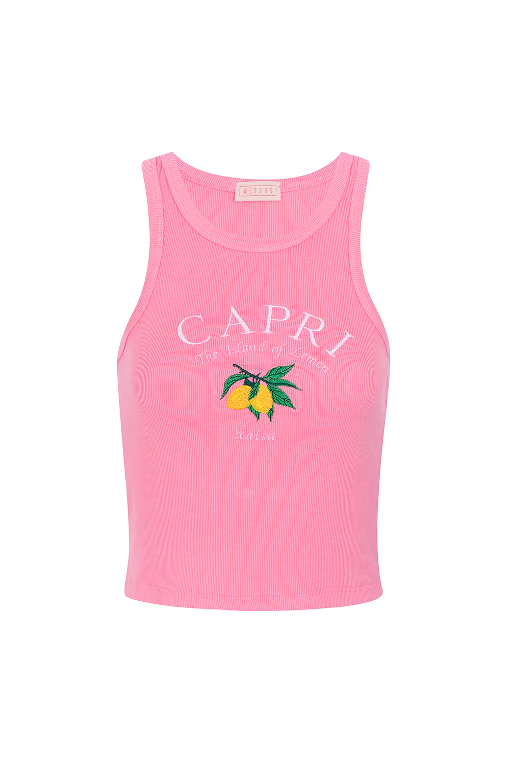 PINK CAPRI TANK TOP S8 - Image 2